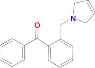 2-(3-pyrrolinomethyl)benzophenone