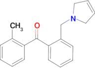 2-methyl-2'-(3-pyrrolinomethyl) benzophenone