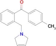4'-methyl-2-(3-pyrrolinomethyl) benzophenone