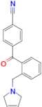 4'-cyano-2-(3-pyrrolinomethyl) benzophenone