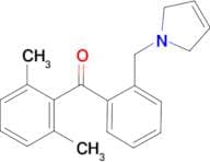 2,6-dimethyl-2'-(3-pyrrolinomethyl) benzophenone