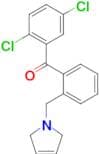2,5-dichloro-2'-(3-pyrrolinomethyl) benzophenone