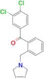 3,4-dichloro-2'-(3-pyrrolinomethyl) benzophenone