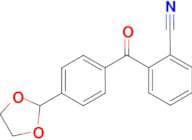 2-cyano-4'-(1,3-dioxolan-2-yl)benzophenone