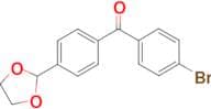 4-bromo-4'-(1,3-dioxolan-2-yl)benzophenone