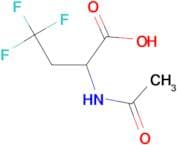 2-Acetamido-4,4,4-trifluorobutanoic acid