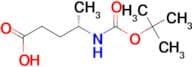 (S)-4-((tert-Butoxycarbonyl)amino)pentanoic acid