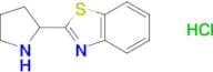 2-(Pyrrolidin-2-yl)benzo[d]thiazole hydrochloride