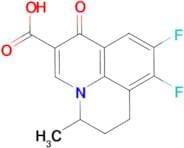 8,9-Difluoro-5-methyl-1-oxo-1,5,6,7-tetrahydropyrido[3,2,1-ij]quinoline-2-carboxylic acid