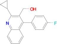 (2-Cyclopropyl-4-(4-fluorophenyl)quinolin-3-yl)methanol