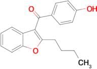 (2-Butylbenzofuran-3-yl)(4-hydroxyphenyl)methanone