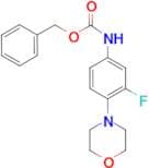 Benzyl (3-fluoro-4-morpholinophenyl)carbamate