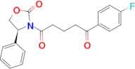 (S)-1-(4-Fluorophenyl)-5-(2-oxo-4-phenyloxazolidin-3-yl)pentane-1,5-dione