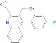 3-(Bromomethyl)-2-cyclopropyl-4-(4-fluorophenyl)quinoline