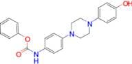 Phenyl (4-(4-(4-hydroxyphenyl)piperazin-1-yl)phenyl)carbamate
