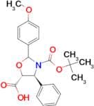 (4S,5R)-3-(tert-Butoxycarbonyl)-2-(4-methoxyphenyl)-4-phenyloxazolidine-5-carboxylic acid