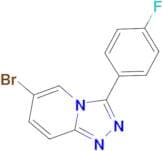 6-Bromo-3-(4-fluorophenyl)-[1,2,4]triazolo[4,3-a]pyridine