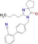 4'-((2-Butyl-4-oxo-1,3-diazaspiro[4.4]non-1-en-3-yl)methyl)-[1,1'-biphenyl]-2-carbonitrile