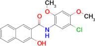 N-(5-Chloro-2,4-dimethoxyphenyl)-3-hydroxy-2-naphthamide