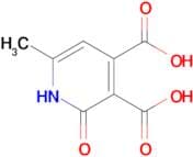 2-Hydroxy-6-methylpyridine-3,4-dicarboxylic acid