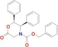 (2S,3R)-Benzyl 6-oxo-2,3-diphenylmorpholine-4-carboxylate
