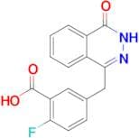2-Fluoro-5-((4-oxo-3,4-dihydrophthalazin-1-yl)methyl)benzoic acid