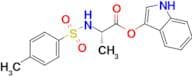 (S)-1H-Indol-3-yl 2-(4-methylphenylsulfonamido)propanoate