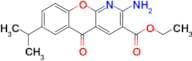 Ethyl 2-amino-7-isopropyl-5-oxo-5H-chromeno[2,3-b]pyridine-3-carboxylate