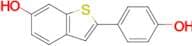 2-(4-Hydroxyphenyl)benzo[b]thiophen-6-ol