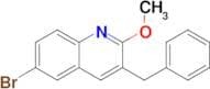 3-Benzyl-6-bromo-2-methoxyquinoline