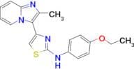 N-(4-Ethoxyphenyl)-4-(2-methylimidazo[1,2-a]pyridin-3-yl)thiazol-2-amine