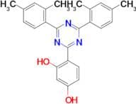 4-(4,6-Bis(2,4-dimethylphenyl)-1,3,5-triazin-2-yl)benzene-1,3-diol