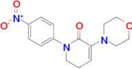 3-Morpholino-1-(4-nitrophenyl)-5,6-dihydropyridin-2(1H)-one