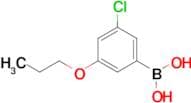 (3-Chloro-5-propoxyphenyl)boronic acid