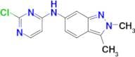 N-(2-Chloropyrimidin-4-yl)-2,3-dimethyl-2H-indazol-6-amine