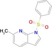 6-Methyl-1-(phenylsulfonyl)-1H-pyrrolo[2,3-b]pyridine
