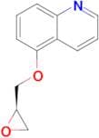 (R)-5-(Oxiran-2-ylmethoxy)quinoline