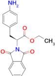 (S)-Ethyl 3-(4-aminophenyl)-2-(1,3-dioxoisoindolin-2-yl)propanoate
