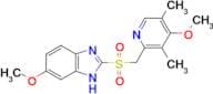 5-Methoxy-2-(((4-methoxy-3,5-dimethylpyridin-2-yl)methyl)sulfonyl)-1H-benzo[d]imidazole