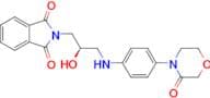 (R)-2-(2-Hydroxy-3-((4-(3-oxomorpholino)phenyl)amino)propyl)isoindoline-1,3-dione