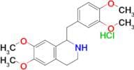 1-(3,4-Dimethoxybenzyl)-6,7-dimethoxy-1,2,3,4-tetrahydroisoquinoline hydrochloride