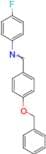 N-(4-(Benzyloxy)benzylidene)-4-fluoroaniline