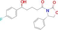 (S)-3-((S)-5-(4-Fluorophenyl)-5-hydroxypentanoyl)-4-phenyloxazolidin-2-one