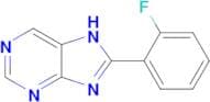 8-(2-Fluorophenyl)-9H-purine