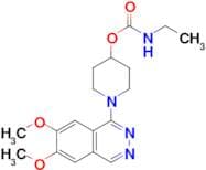 1-(6,7-Dimethoxyphthalazin-1-yl)piperidin-4-yl ethylcarbamate