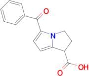 5-Benzoyl-2,3-dihydro-1H-pyrrolizine-1-carboxylic acid