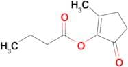 2-Methyl-5-oxocyclopent-1-en-1-yl butyrate