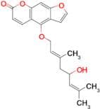 (E)-4-((5-Hydroxy-3,7-dimethylocta-2,6-dien-1-yl)oxy)-7H-furo[3,2-g]chromen-7-one