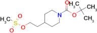 1-N-BOC-4-(2-METHANESULFONYLOXYETHYL)PIPERIDINE