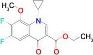 ETHYL 1-CYCLOPROPYL-6,7-DIFLUORO-8-METHOXY-4-OXO-1,4-DIHYDRO-QUINOLINE-3-CARBOXYLATE